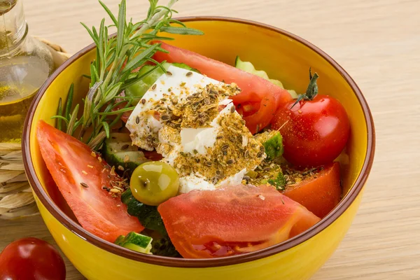 Griechischer Salat — Stockfoto