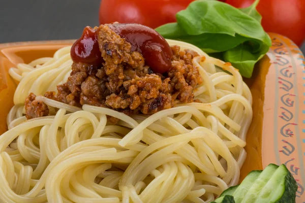 Pasta Bolognese — Stockfoto