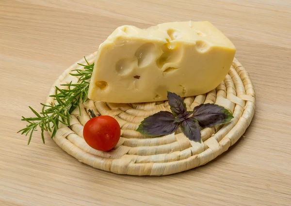 Maasdam cheese — Stock Photo, Image