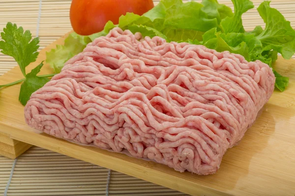 Raw minced pork meat — Stock Photo, Image
