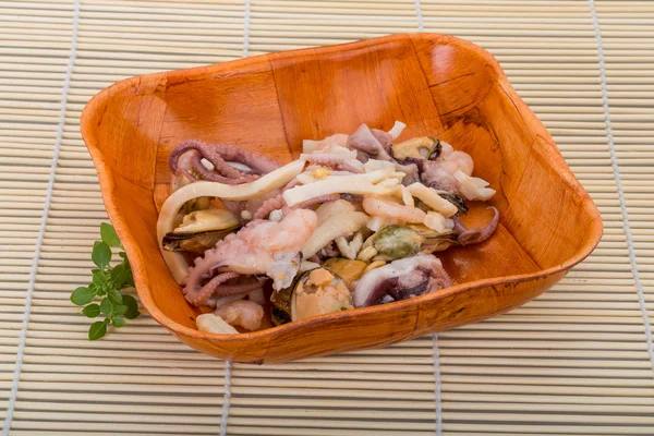 Коктейль из морепродуктов — стоковое фото
