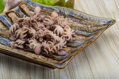 haşlanmış ahtapot