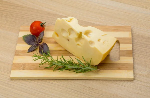 Maasdam cheese — Stock Photo, Image