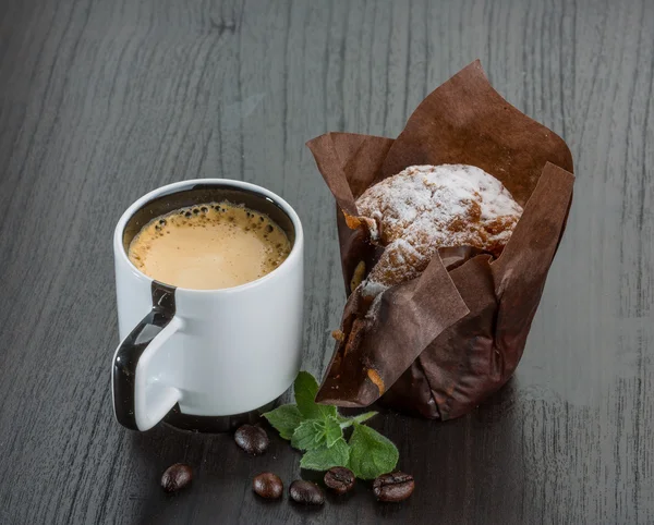 Café con magdalena —  Fotos de Stock