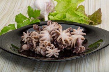 haşlanmış ahtapot