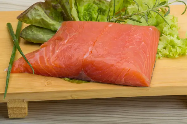 Salmon fillet — Stock Photo, Image