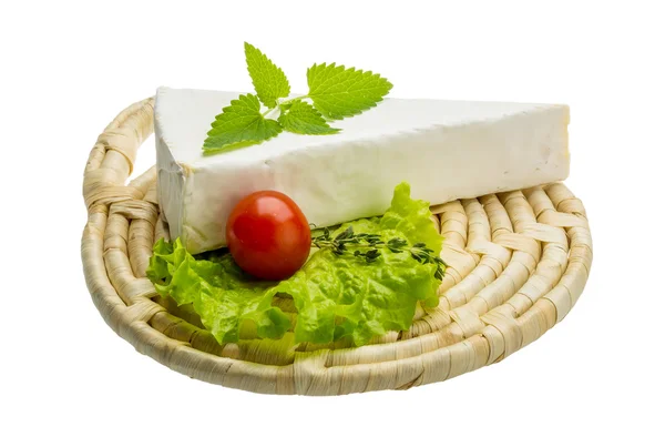 Queso brie con tomillo — Foto de Stock