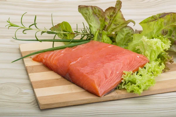 Salmon fillet — Stock Photo, Image