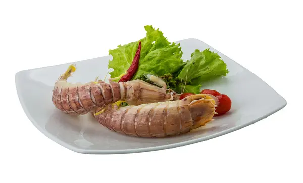 Gotowane spiny lobster — Zdjęcie stockowe