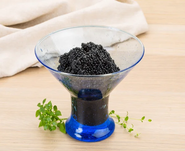 Caviar preto — Fotografia de Stock