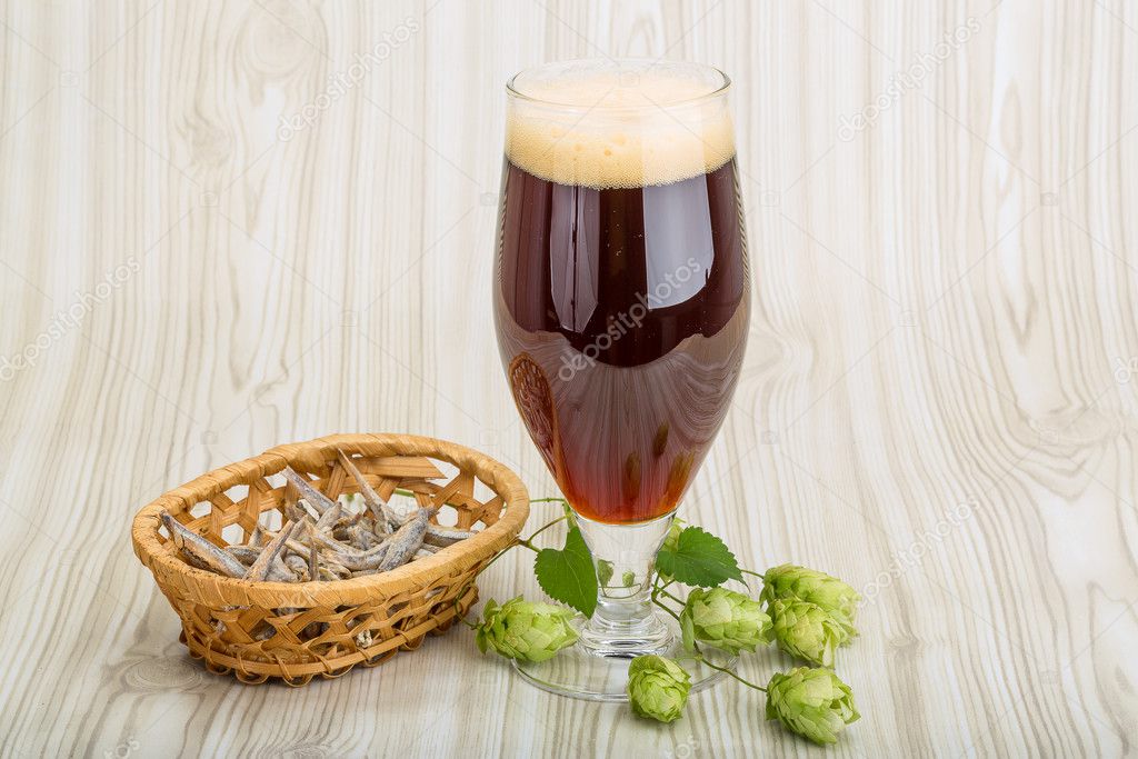 Beer with hop