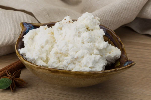 Queso ricotta — Foto de Stock