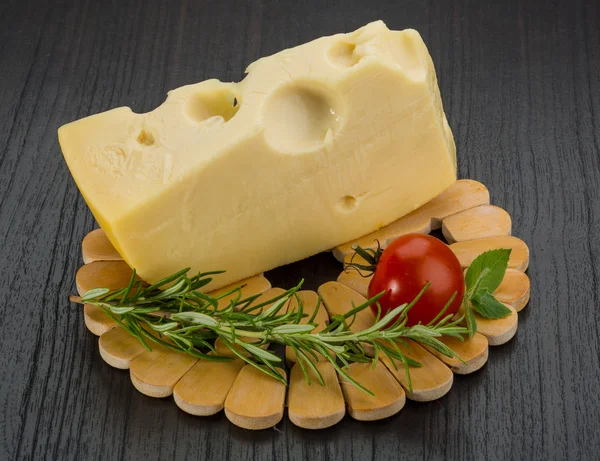 Queso de Maasdam — Foto de Stock