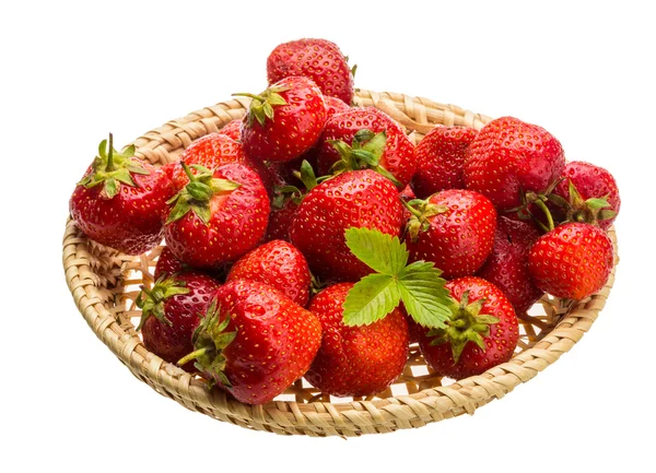 Strawberry in the bowl — Stock Photo, Image