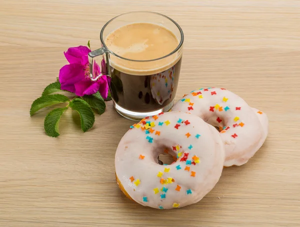 Glazed donuts — Stock Photo, Image