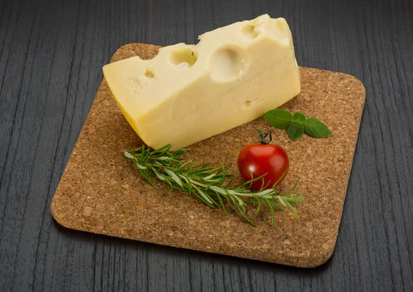 Maasdam cheese — Stock Photo, Image