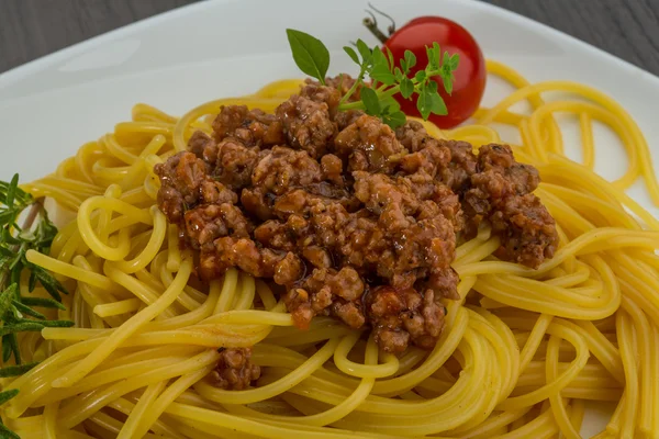 Spaghetti bolognais — Photo