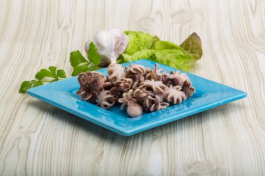 haşlanmış ahtapot