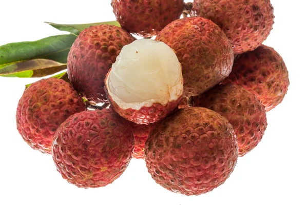 Lichi de fruta asiática — Foto de Stock