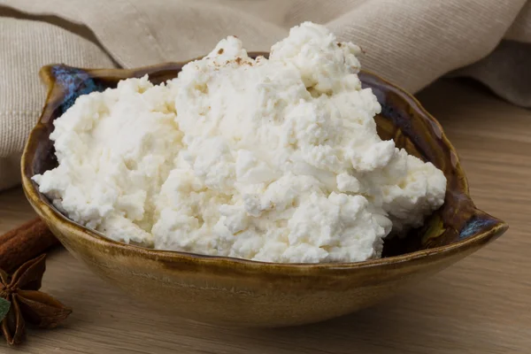 Ricotta cheese — Stock Photo, Image