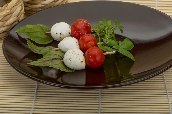 Caprese salatası — Stok fotoğraf