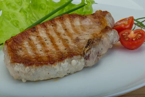 ızgara domuz biftek