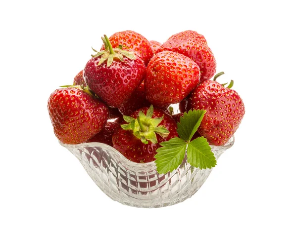 Strawberry in the bowl — Stock Photo, Image