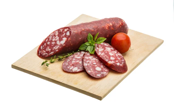 Salami worstjes — Stockfoto