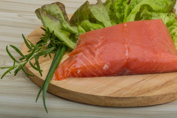 Fillet Salmon — Stok Foto