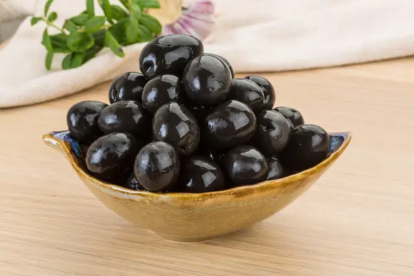 Black olives — Stock Photo, Image