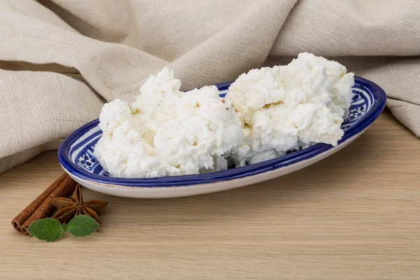 Ricotta cheese — Stock Photo, Image