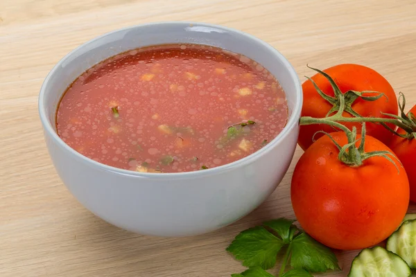 Gaspacho 수프 — 스톡 사진