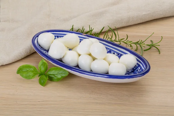 Ser mozzarella — Zdjęcie stockowe