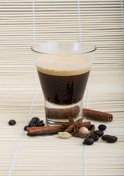 Kaffe espresso — Stockfoto