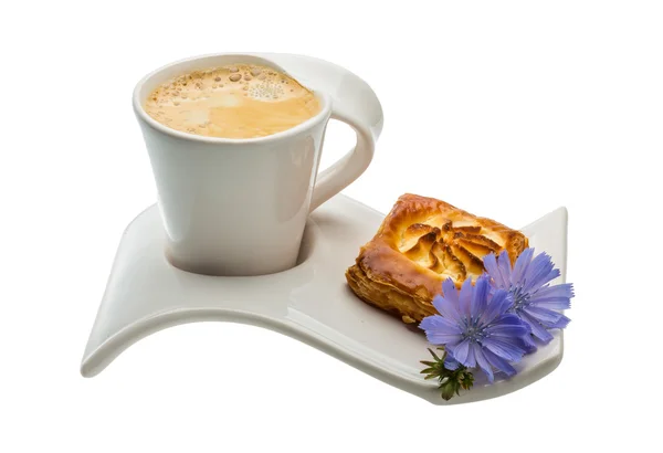 Café com pastelaria — Fotografia de Stock