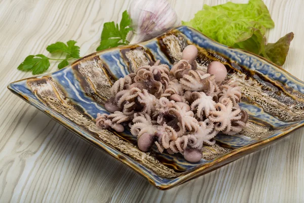 haşlanmış ahtapot