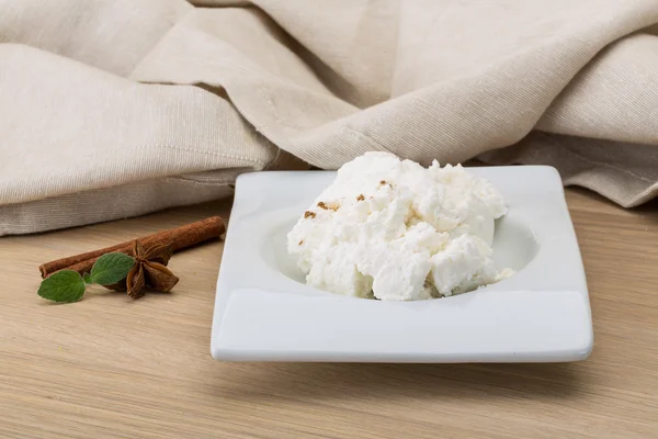 Ricotta cheese — Stock Photo, Image