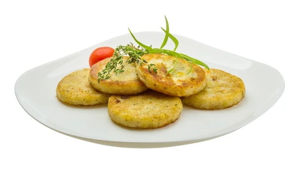 Hashbrowns com ervas — Fotografia de Stock