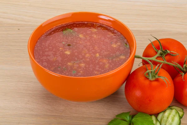 Zuppa Gaspacho — Foto Stock