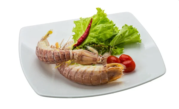 Gotowane spiny lobster — Zdjęcie stockowe
