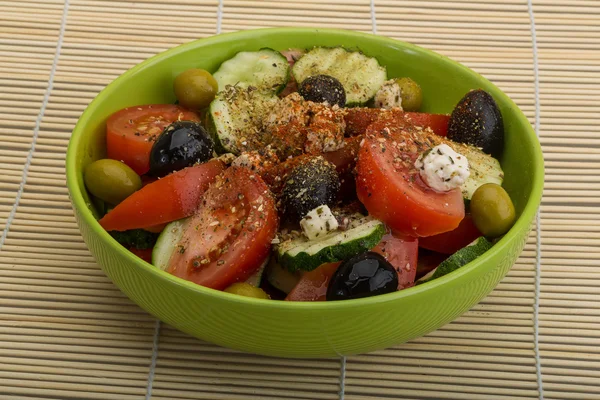 Salade grecque célèbre — Photo