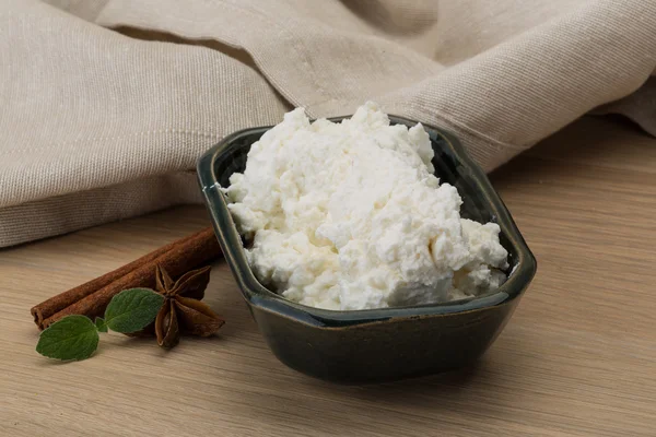 Ricotta cheese — Stock Photo, Image