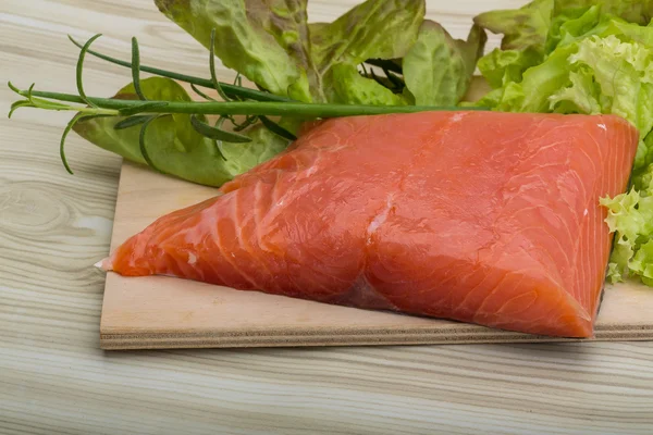 Salmon fillet — Stock Photo, Image