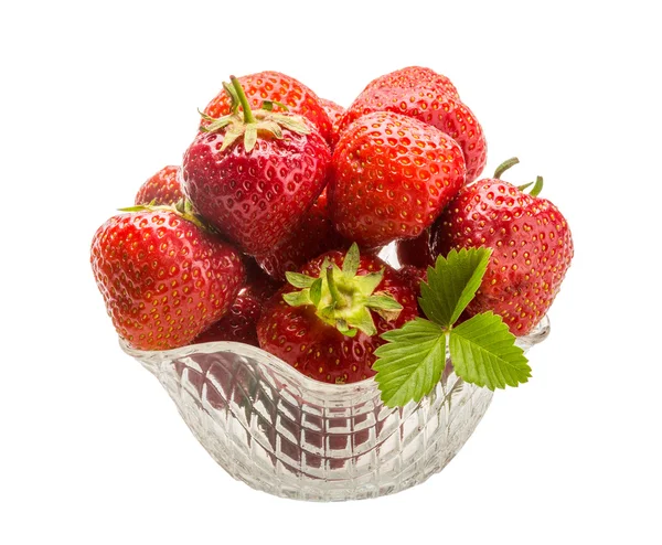 Strawberry in the bowl — Stock Photo, Image