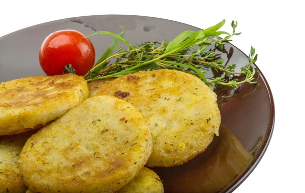 Hashbrowns com ervas — Fotografia de Stock