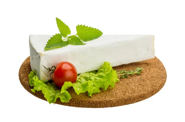 Brie cheese with thyme — Stock Photo, Image