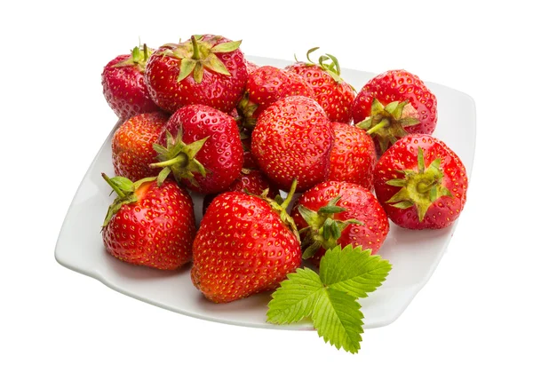 Erdbeere in der Schüssel — Stockfoto