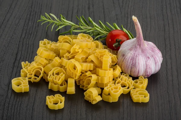 Rå barn pasta — Stockfoto