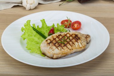 ızgara domuz biftek