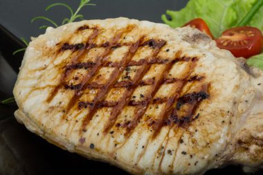 ızgara domuz biftek